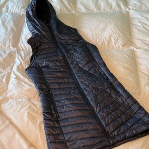 Skhoop Women's Long Hooded Vest--Small